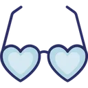 Free Anteojos Gafas Gafas De Corazon Icono