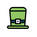 Free Leperchaun Hat Tophat Icon