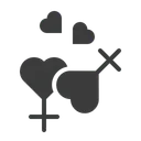 Free Love Romance Couple Icon