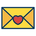 Free Love Letter Letter Envelope Icon