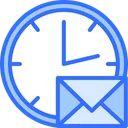 Free Letter Delivery Time Envelope Delivery Time Letter Icon