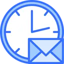 Free Letter Delivery Time Envelope Delivery Time Letter Icon