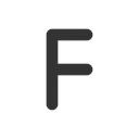Free Letter F  Icon