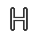 Free Letter H  Icon