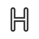 Free Letter H  Icon