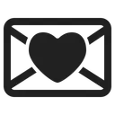 Free Letter High Contrast Icon