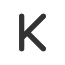 Free Letter K  Symbol