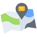 Free Letter Location Envelope Location Map Icon