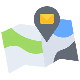 Free Letter Location  Icon