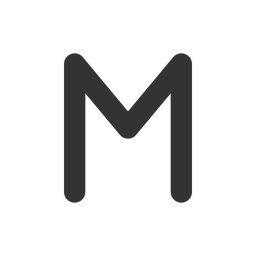 Free Letter M  Icon
