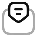 Free Letter opened  Icon