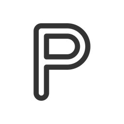 Free Letter P  Icon