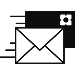 Free Letter Postage  Icon