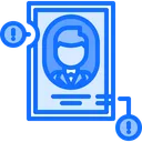 Free Letter Stamp  Icon