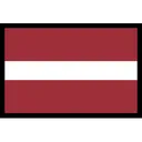 Free Lettland Flagge Symbol