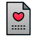 Free Fichier Amour Romance Icon