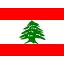 Free Libanon Flagge Land Symbol