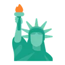 Free Of Liberty Flat Icon