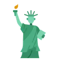 Free Liberty statue  Icon