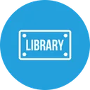 Free Library Room Board Icon