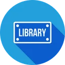 Free Library Room Board Icon