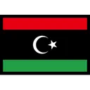 Free Libyen Flagge Symbol