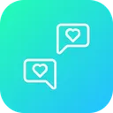 Free Liebe Chat Nachricht Symbol