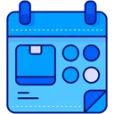 Free Liefertermin Datum Zeitplan Symbol