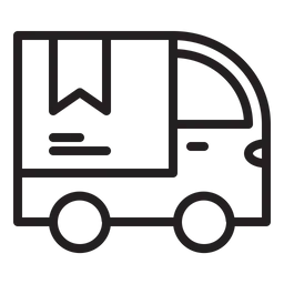 Free Lieferwagen  Symbol