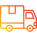 Free Lieferwagen Paketzustellung Logistiklieferung Symbol