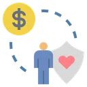 Free Care Insurance Money Icon