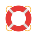 Free Lifebuoy Lifesaver Help Icon