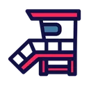 Free Lifeguard Tower Safety Icon