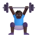 Free Lifting Weights Color Icon