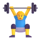 Free Lifting Weights Color Icon