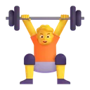 Free Lifting Weights Color Icon