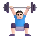 Free Lifting Weights Color Icon