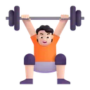 Free Lifting Weights Color Icon