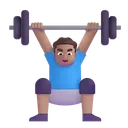 Free Lifting Weights Color Icon