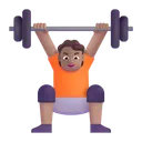 Free Lifting Weights Color Icon