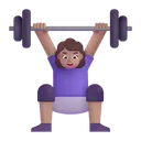 Free Lifting Weights Color Icon