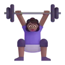 Free Lifting Weights Color Icon