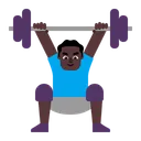 Free Lifting Weights Flat Icon
