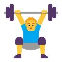 Free Lifting Weights Flat Icon