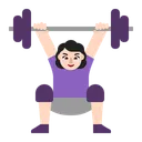Free Lifting Weights Flat Icon