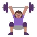 Free Lifting Weights Flat Icon