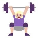 Free Lifting Weights Flat Icon
