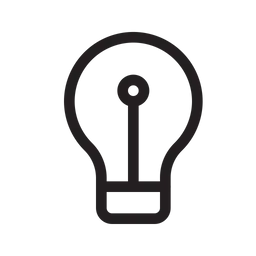 Free Light bulb  Icon