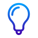 Free Light Bulb Idea Bulb Icon