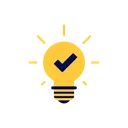 Free Idea Light Bulb Icon